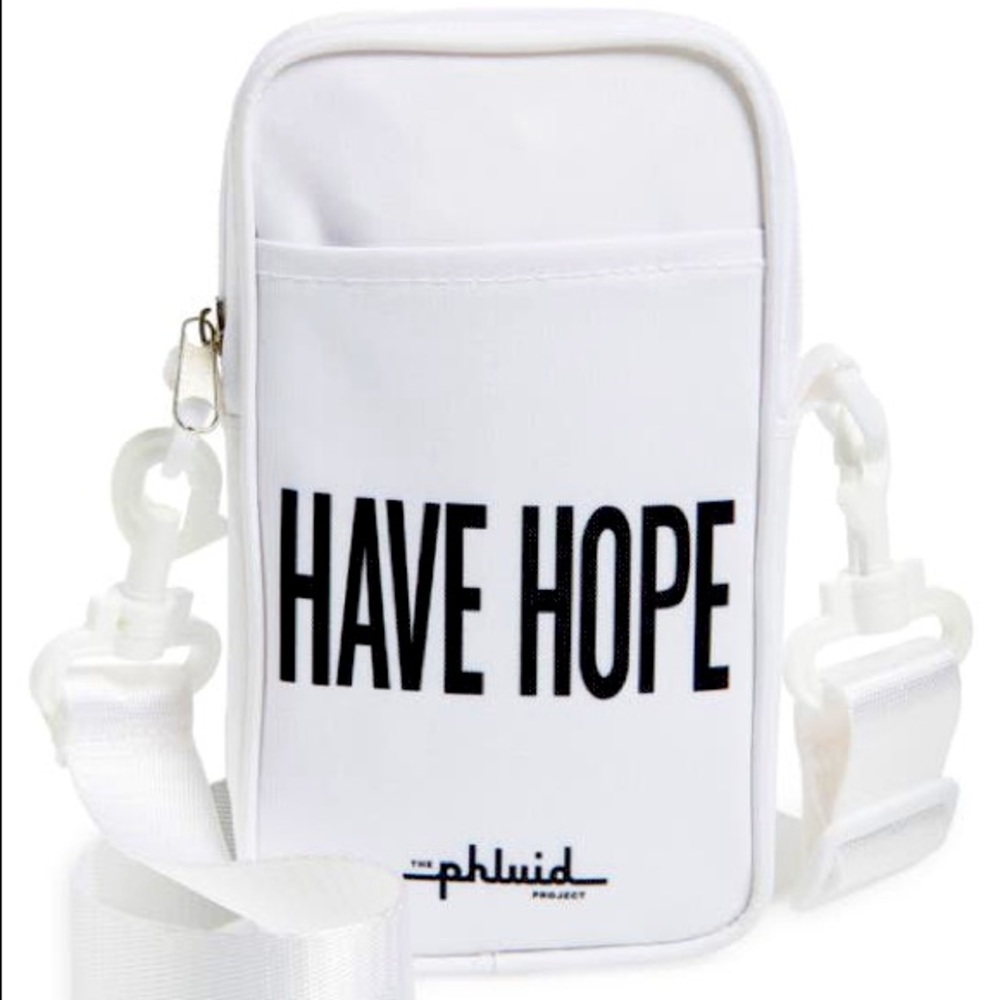 THE PHLUID PROJECT
Crossbody Bag In White Black